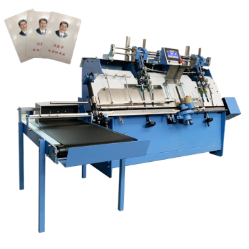 Book gluing machine automatic notebook book dictionary gluing machine